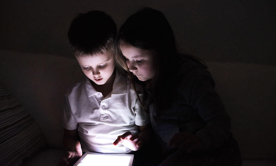 Recommended children screen time