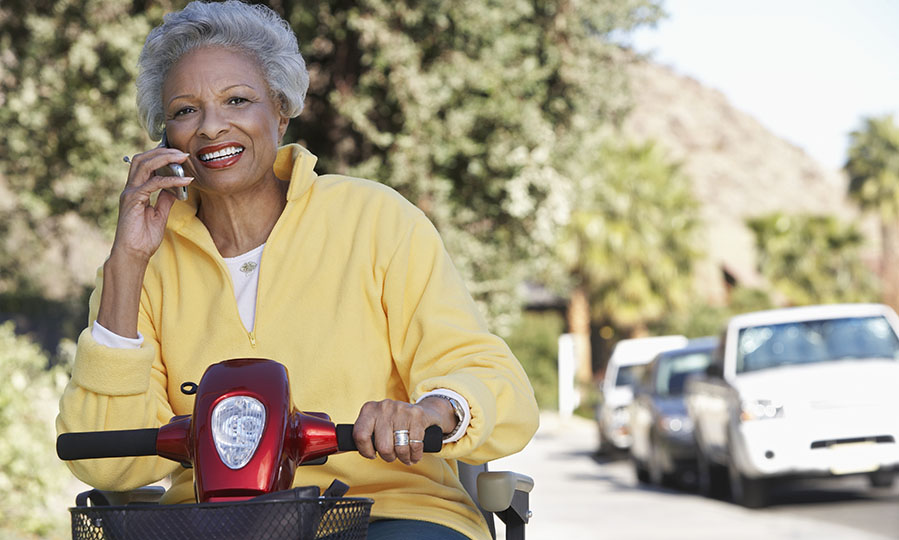 How mobility scooters help with physical activity in the elderly